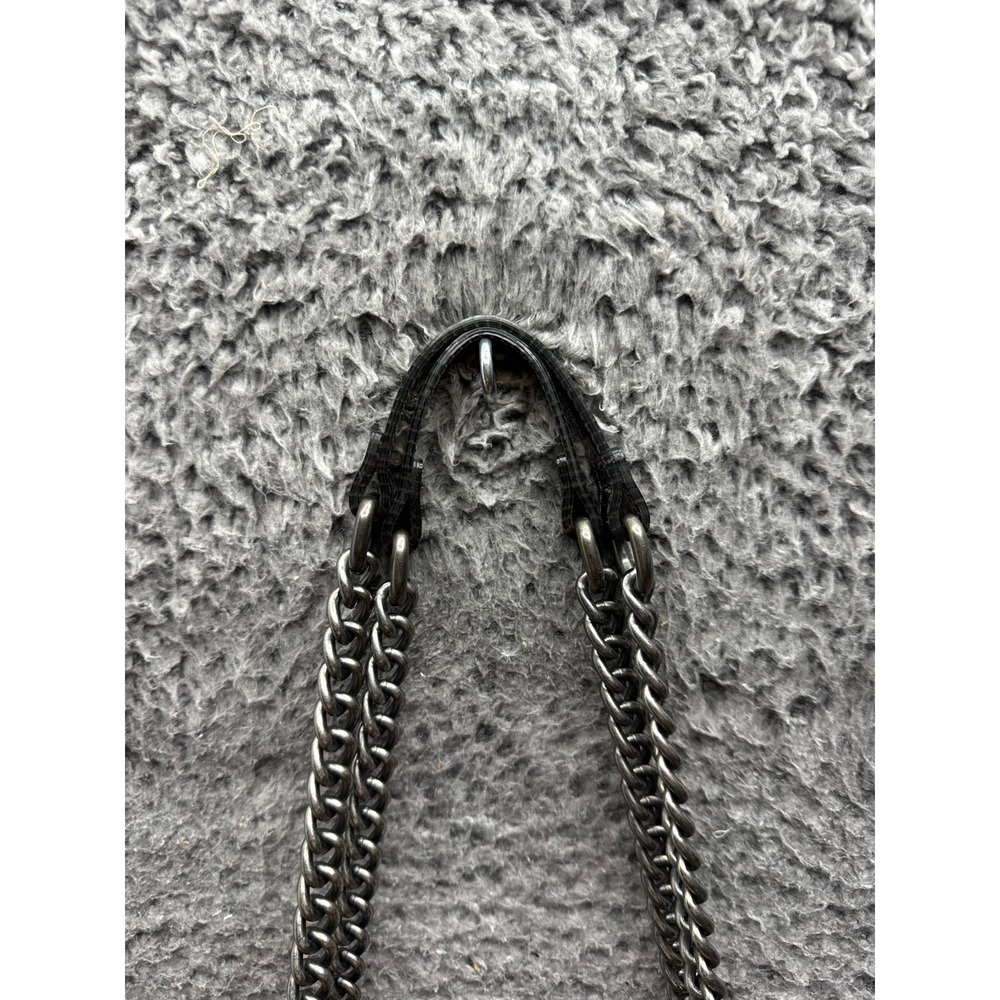 Kurt Geiger London Kensington Rhinestone Transparent Shoulder Bag Chan Strap - Picture 4 of 12